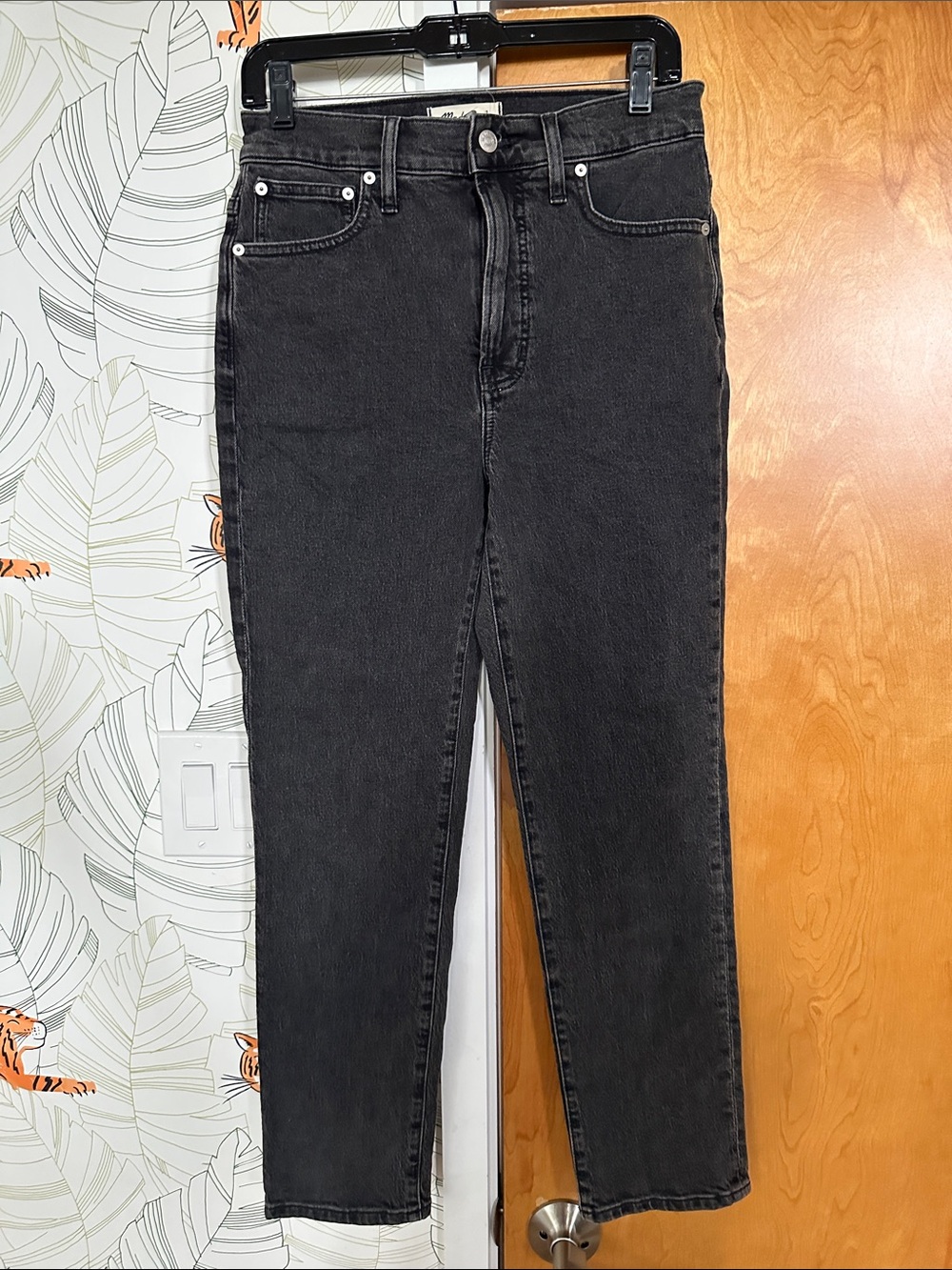Madewell The Perfect Vintage High-Rise Ankle  Women’s Jeans dark gray